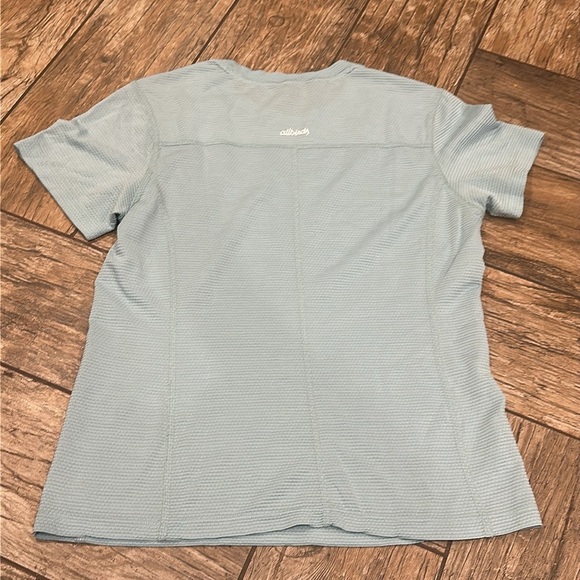 Allbirds Natural Run tee thrive crimson and blue hush medium - Picture 10 of 10
